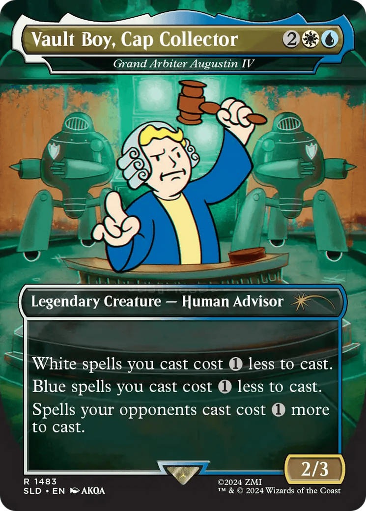 Vault Boy, Cap Collector - Grand Arbiter Augustin IV [Secret Lair Drop Series] | Exor Games Bridgewater