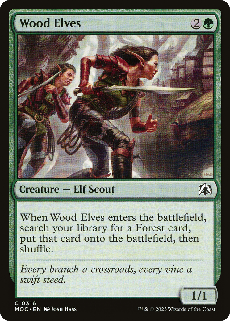 Wood Elves [March of the Machine Commander] | Exor Games Bridgewater