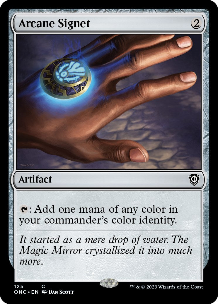 Arcane Signet [Phyrexia: All Will Be One Commander] | Exor Games Bridgewater