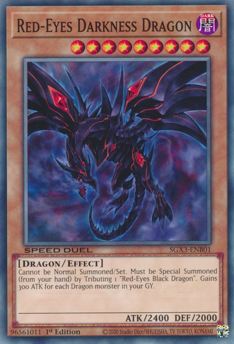 Red-Eyes Darkness Dragon [SGX3-ENB01] Common | Exor Games Bridgewater