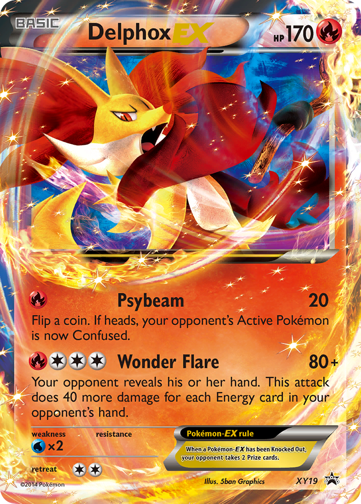 Delphox EX (XY19) [XY: Black Star Promos] | Exor Games Bridgewater