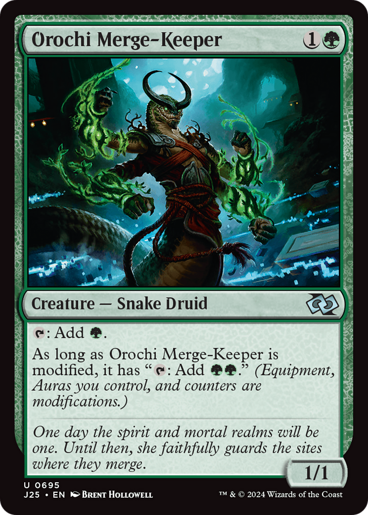 Orochi Merge-Keeper [Foundations Jumpstart] | Exor Games Bridgewater