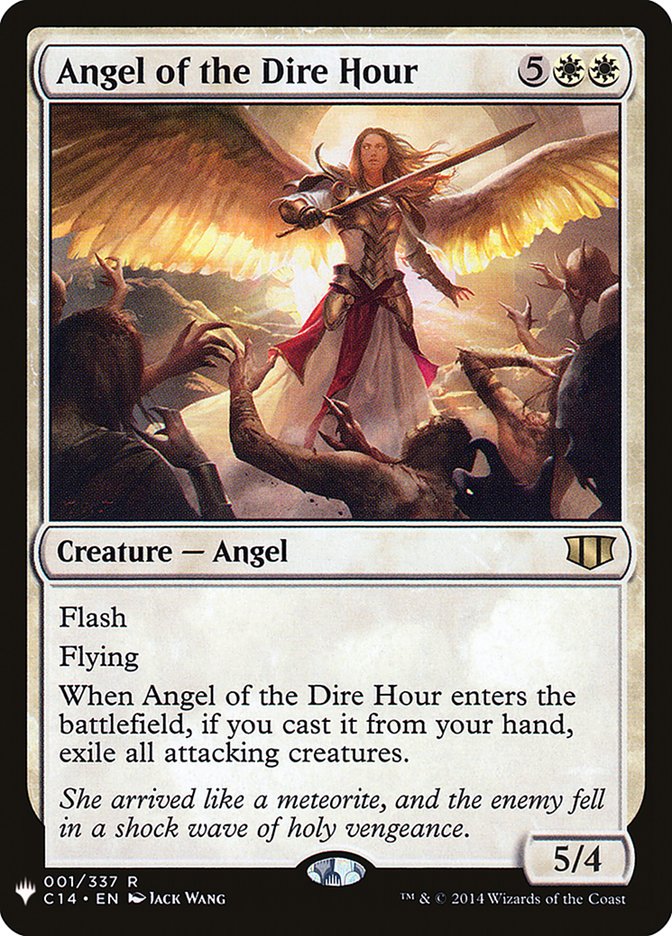 Angel of the Dire Hour [Mystery Booster] | Exor Games Bridgewater