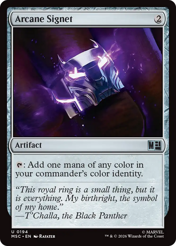 Arcane Signet (0194) [Marvel Super Heroes Commander] | Exor Games Bridgewater