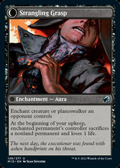 Vengeful Strangler // Strangling Grasp [Innistrad: Midnight Hunt] | Exor Games Bridgewater