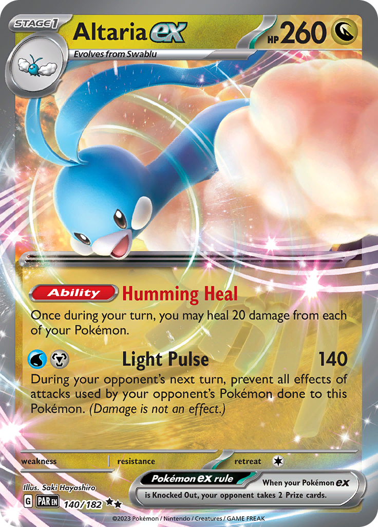 Altaria ex (140/182) [Scarlet & Violet: Paradox Rift] | Exor Games Bridgewater