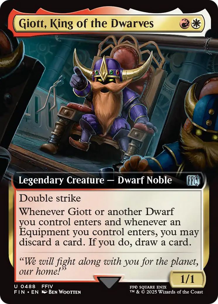 Giott, King of the Dwarves (Extended Art) [FINAL FANTASY] | Exor Games Bridgewater