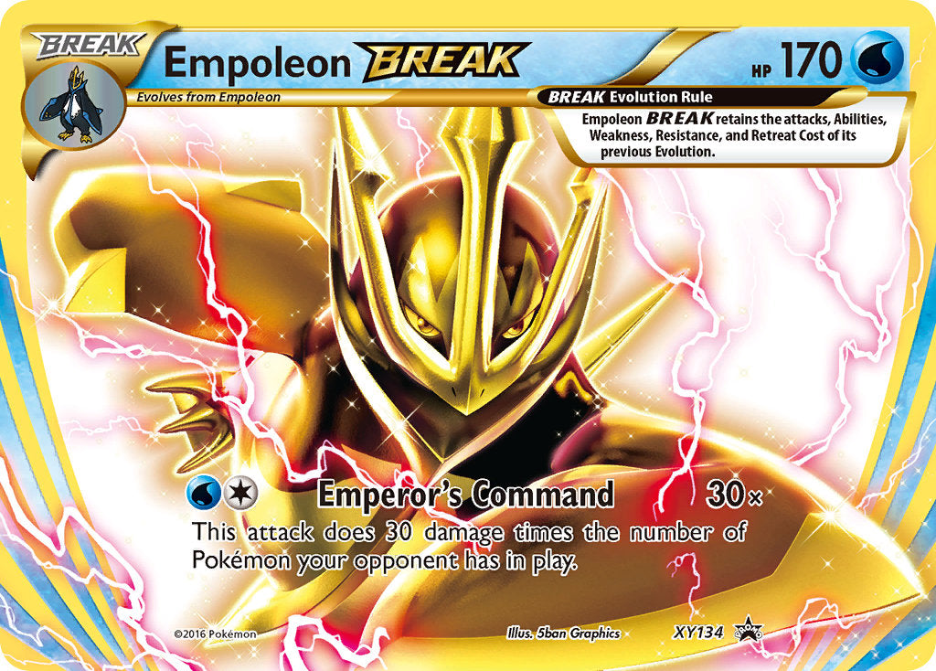 Empoleon BREAK (XY134) [XY: Black Star Promos] | Exor Games Bridgewater