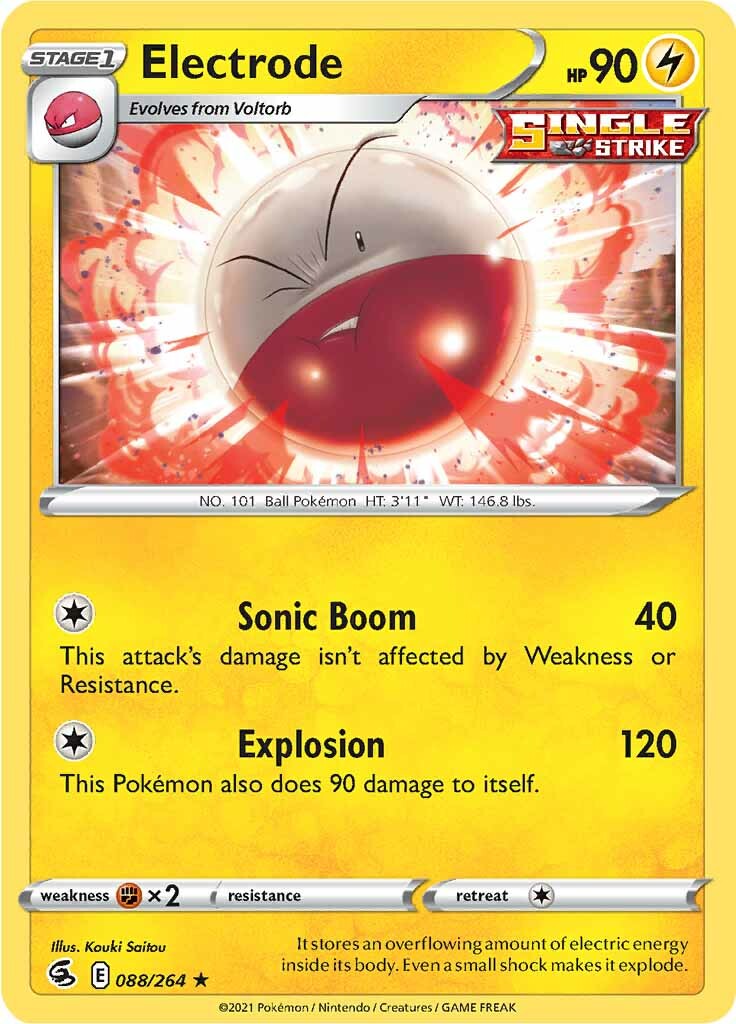 Electrode (088/264) [Sword & Shield: Fusion Strike] | Exor Games Bridgewater