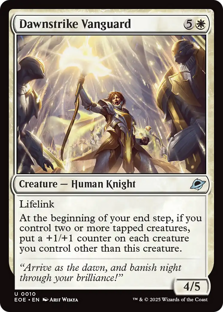 Dawnstrike Vanguard [Edge of Eternities] | Exor Games Bridgewater