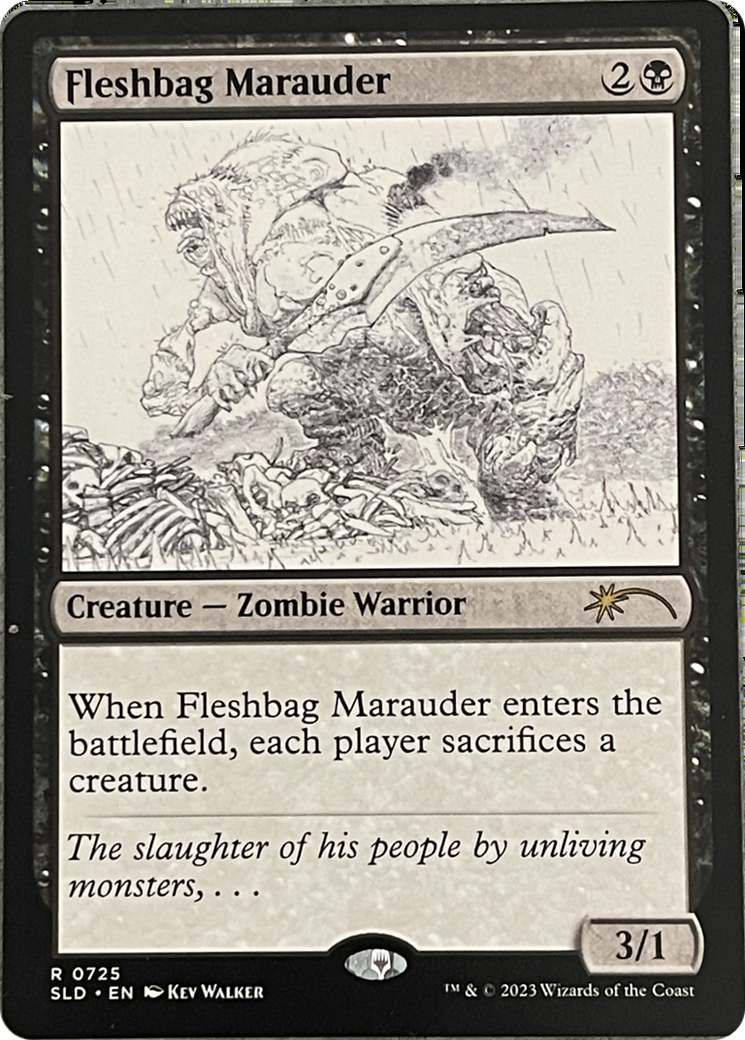 Fleshbag Marauder (Sketch Showcase) [Secret Lair Drop Series] | Exor Games Bridgewater