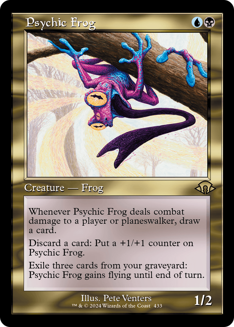 Psychic Frog (Retro) [Modern Horizons 3] | Exor Games Bridgewater