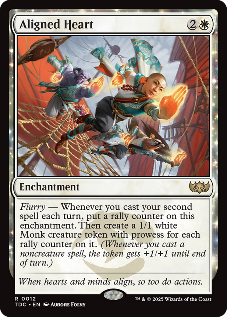 Aligned Heart [Tarkir: Dragonstorm Commander] | Exor Games Bridgewater
