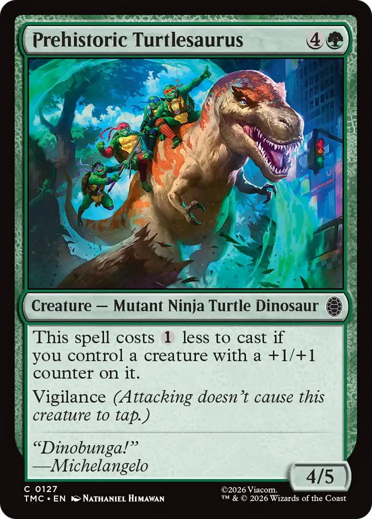 Prehistoric Turtlesaurus [Teenage Mutant Ninja Turtles Commander] | Exor Games Bridgewater