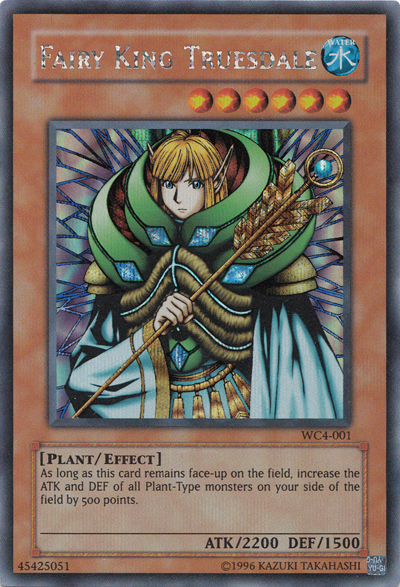 Fairy King Truesdale [WC4-001] Secret Rare | Exor Games Bridgewater