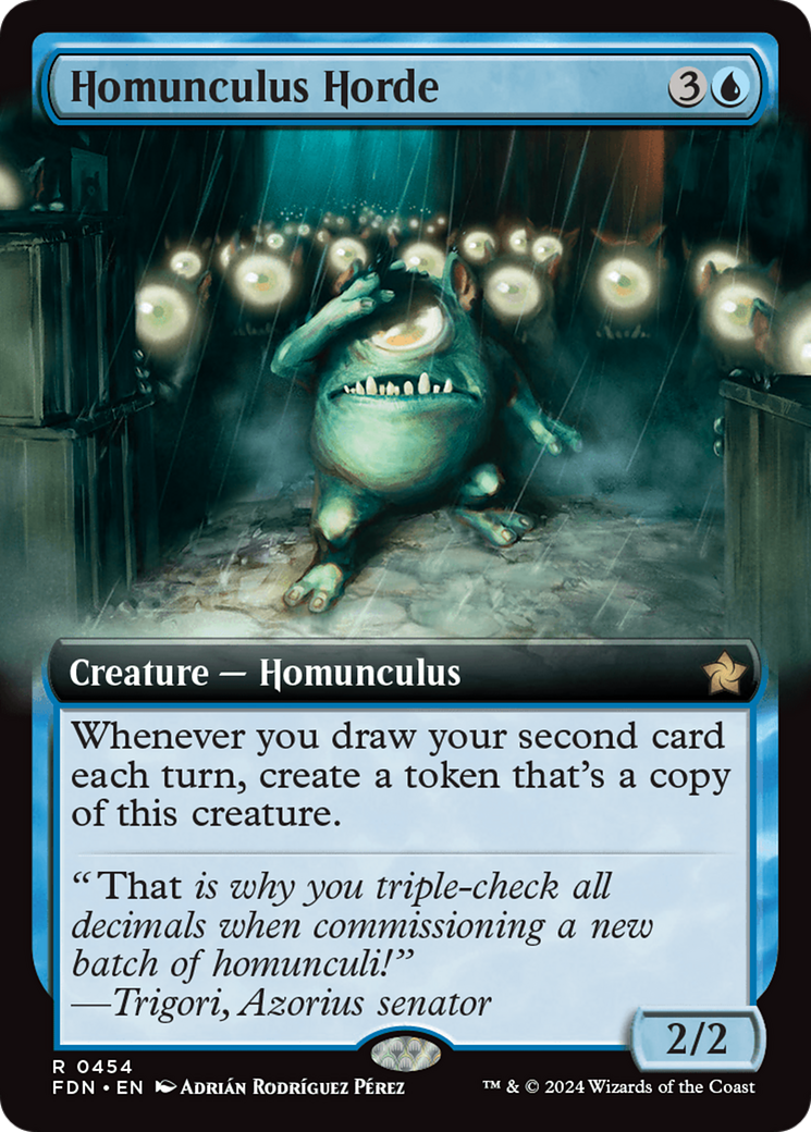 Homunculus Horde (Extended Art) [Foundations] | Exor Games Bridgewater