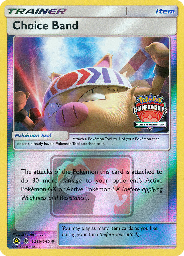 Choice Band (121a/145) (North America Championships) [Sun & Moon: Guardians Rising] | Exor Games Bridgewater