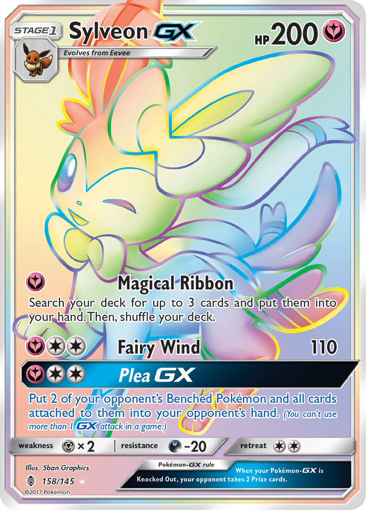 Sylveon GX (158/145) [Sun & Moon: Guardians Rising] | Exor Games Bridgewater