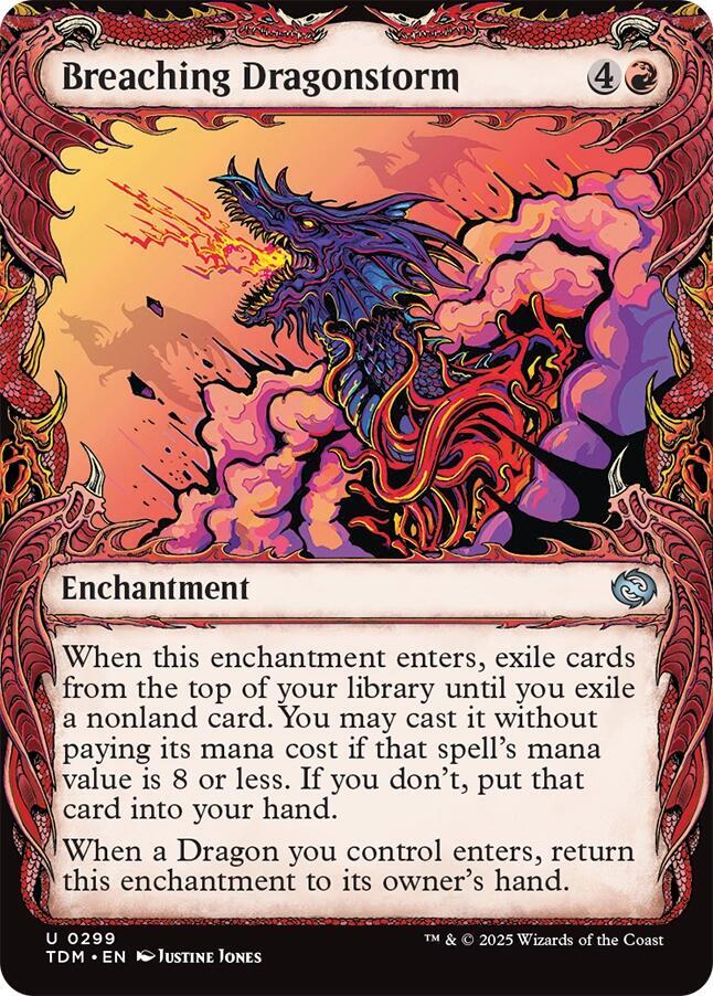 Breaching Dragonstorm (Showcase) [Tarkir: Dragonstorm] | Exor Games Bridgewater