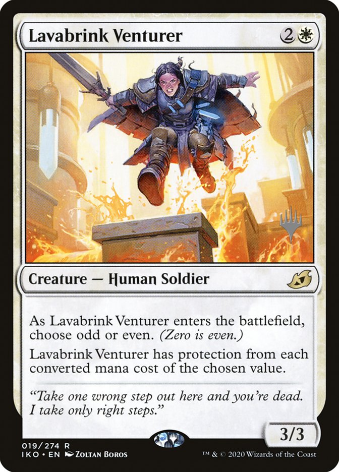 Lavabrink Venturer (Promo Pack) [Ikoria: Lair of Behemoths Promos] | Exor Games Bridgewater