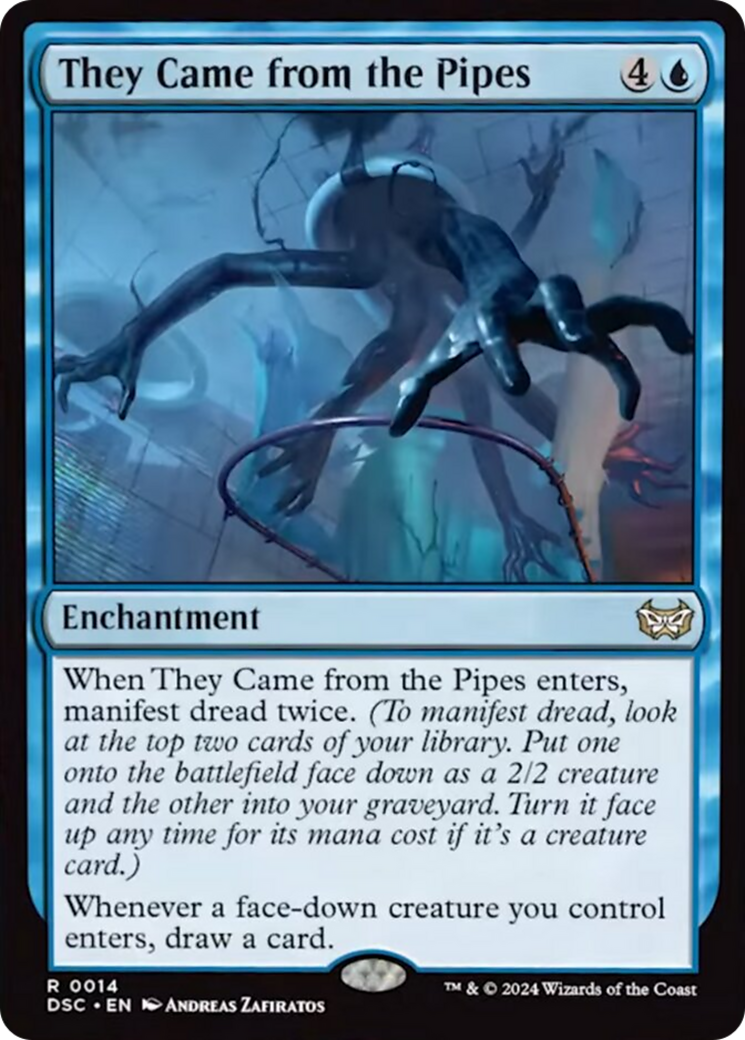 They Came from the Pipes (Extended Art) [Duskmourn: House of Horror Commander] | Exor Games Bridgewater