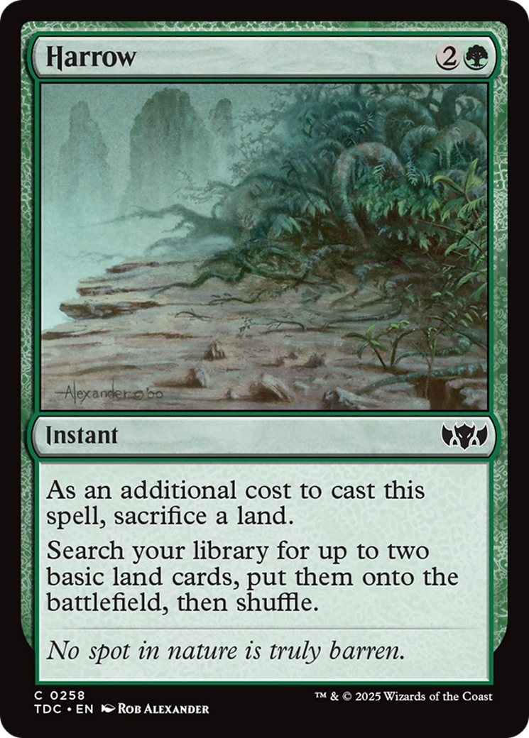 Harrow [Tarkir: Dragonstorm Commander] | Exor Games Bridgewater