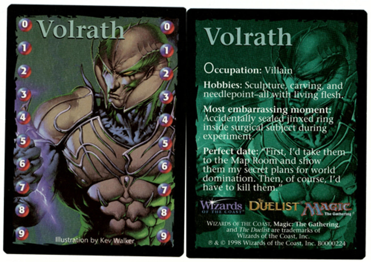 Volrath Life Counter Token [Media Promos] | Exor Games Bridgewater