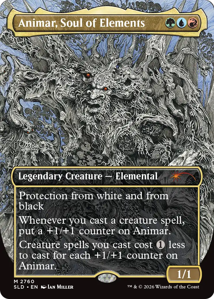 Animar, Soul of Elements (2760) [Secret Lair Drop Series] | Exor Games Bridgewater