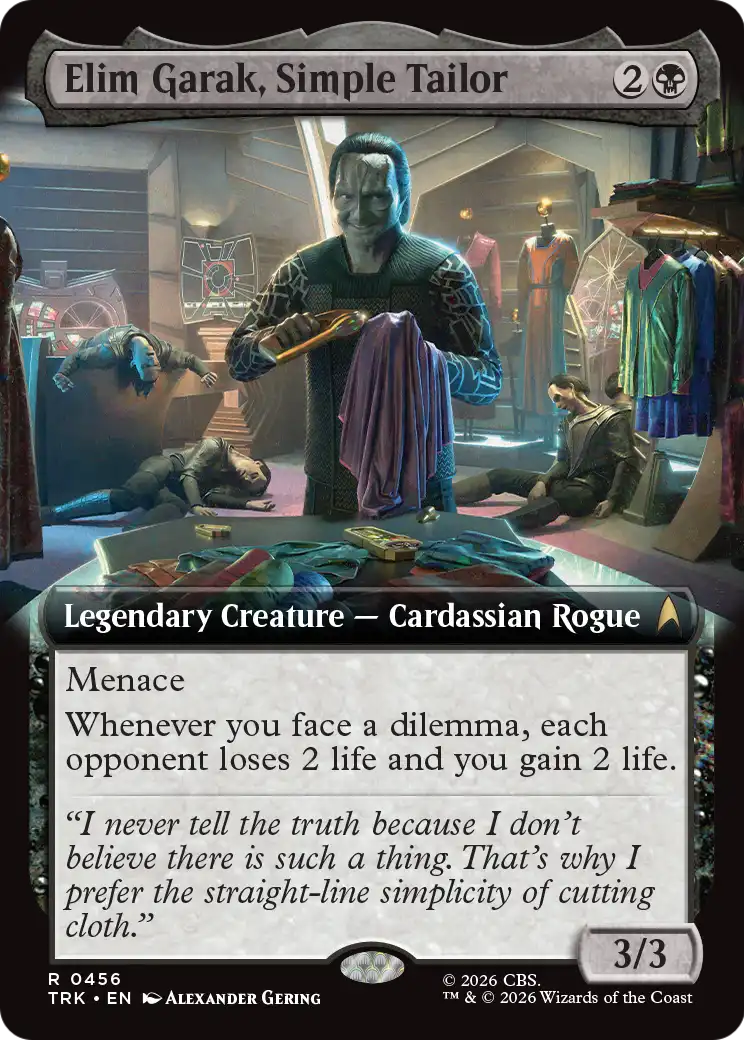 Elim Garak, Simple Tailor (Extended Art) [Star Trek] | Exor Games Bridgewater