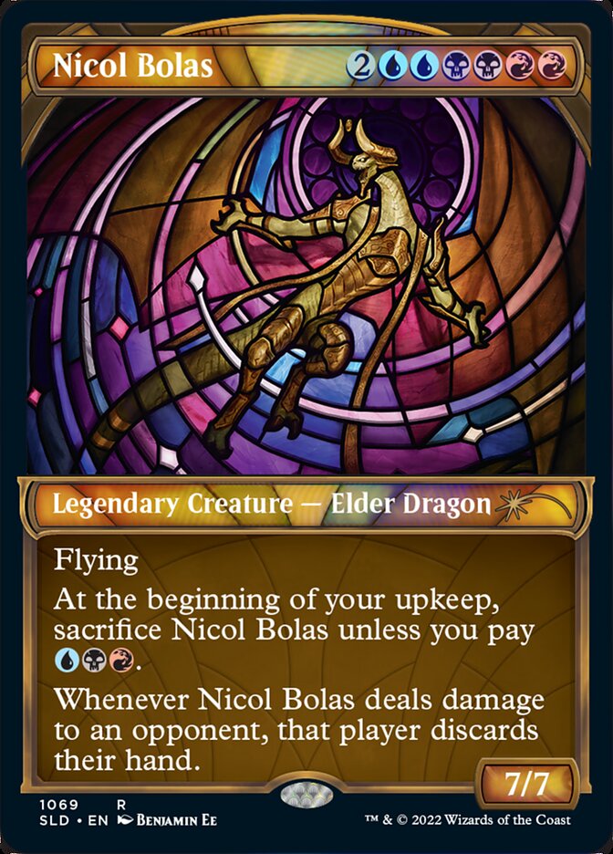 Nicol Bolas (Showcase Textured) [Secret Lair Drop Series] | Exor Games Bridgewater