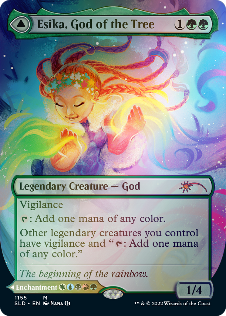 Esika, God of the Tree // The Prismatic Bridge (Borderless) [Secret Lair: From Cute to Brute] | Exor Games Bridgewater