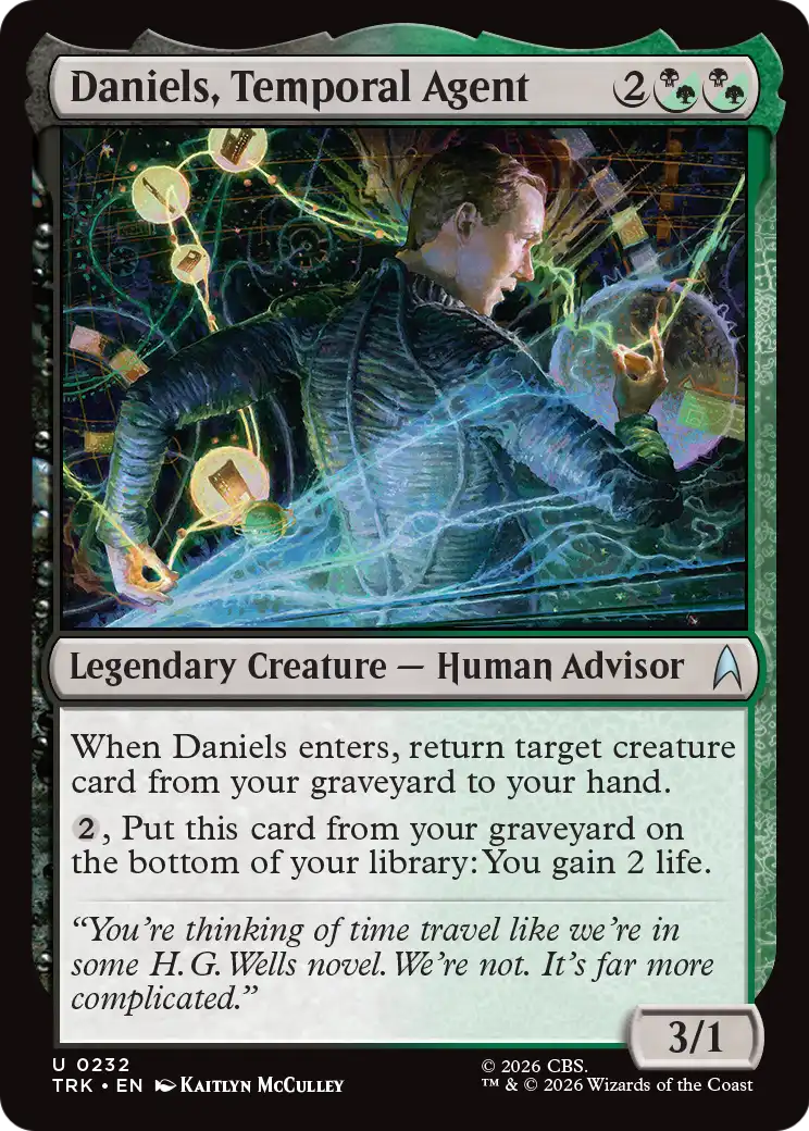 Daniels, Temporal Agent [Star Trek] | Exor Games Bridgewater