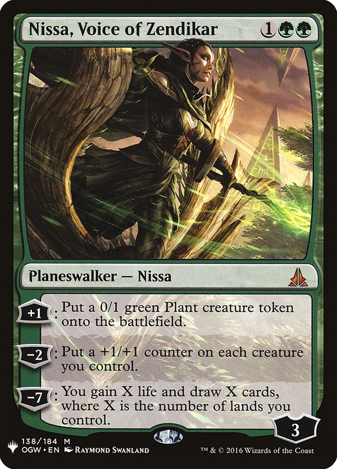 Nissa, Voice of Zendikar [Mystery Booster] | Exor Games Bridgewater