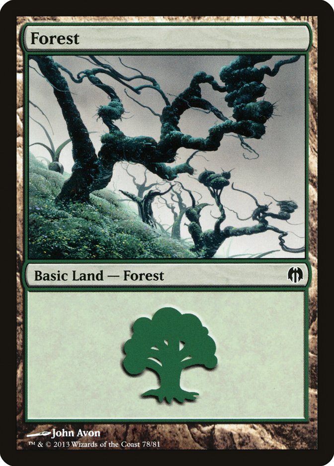 Forest (78) [Duel Decks: Heroes vs. Monsters] | Exor Games Bridgewater