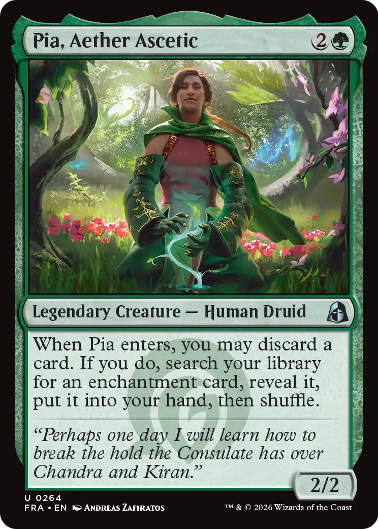 Pia, Aether Ascetic [Reality Fracture] | Exor Games Bridgewater