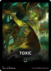 Toxic Theme Card [Phyrexia: All Will Be One Tokens] | Exor Games Bridgewater