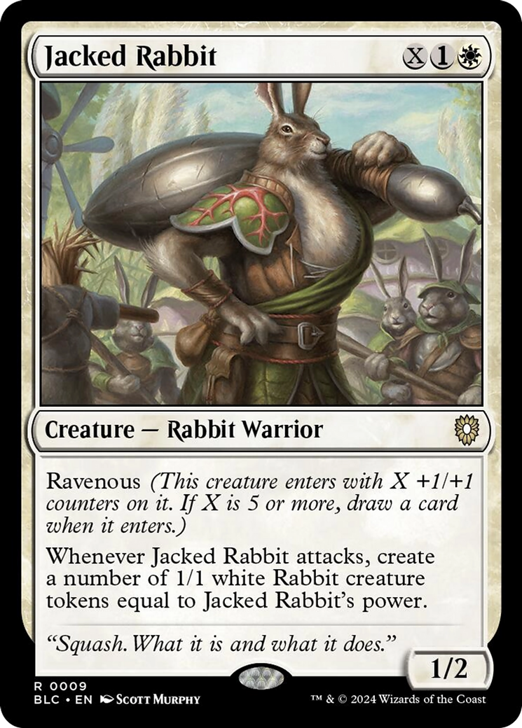 Jacked Rabbit [Bloomburrow Commander] | Exor Games Bridgewater