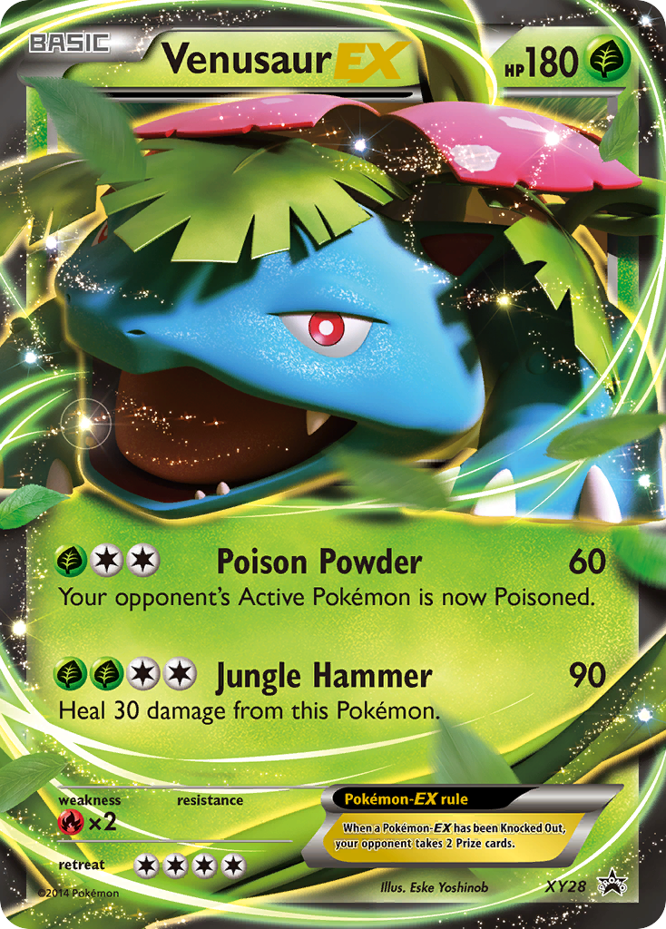 Venusaur EX (XY28) [XY: Black Star Promos] | Exor Games Bridgewater