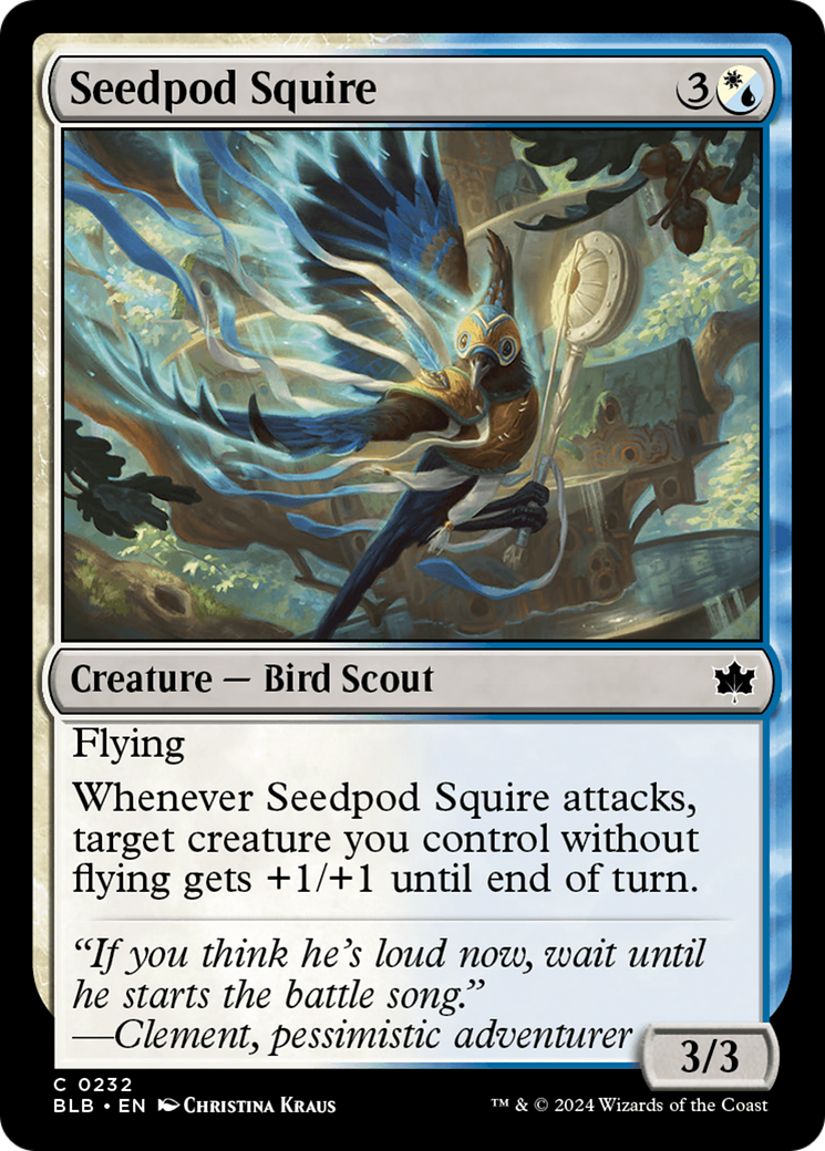 Seedpod Squire [Bloomburrow] | Exor Games Bridgewater