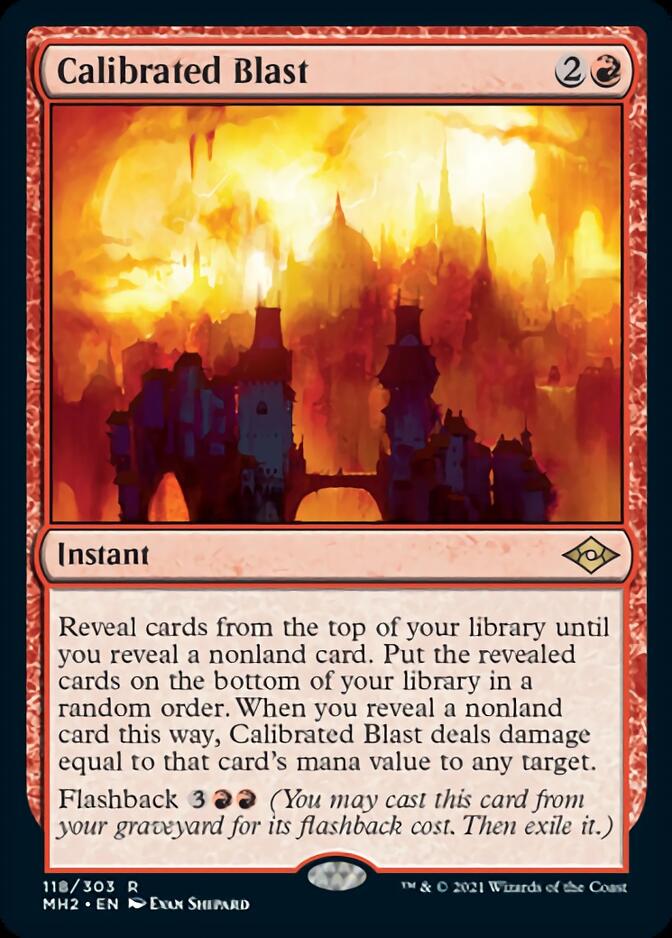 Calibrated Blast [Modern Horizons 2] | Exor Games Bridgewater