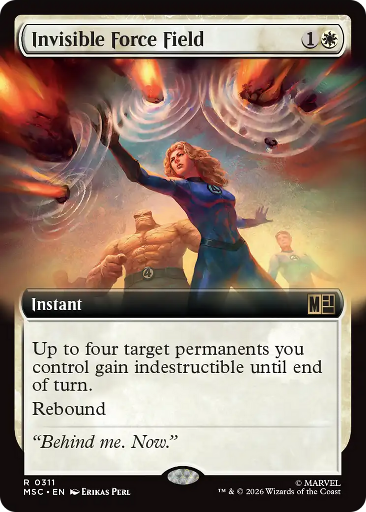 Invisible Force Field (Extended Art) [Marvel Super Heroes Commander] | Exor Games Bridgewater