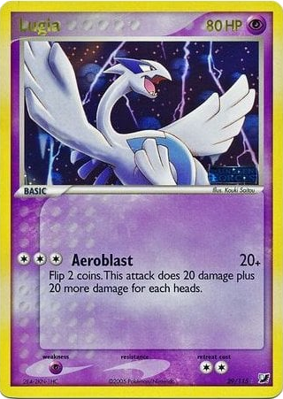 Lugia (29/115) (Stamped) [EX: Unseen Forces] | Exor Games Bridgewater