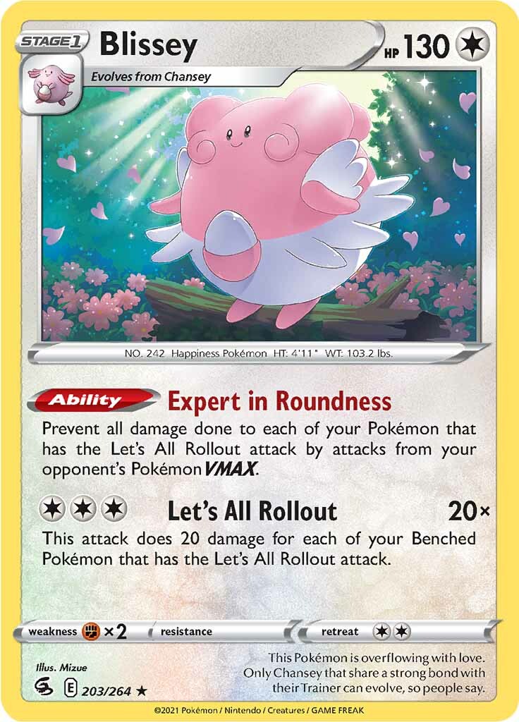 Blissey (203/264) [Sword & Shield: Fusion Strike] | Exor Games Bridgewater