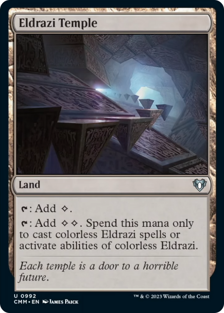 Eldrazi Temple [Commander Masters] | Exor Games Bridgewater