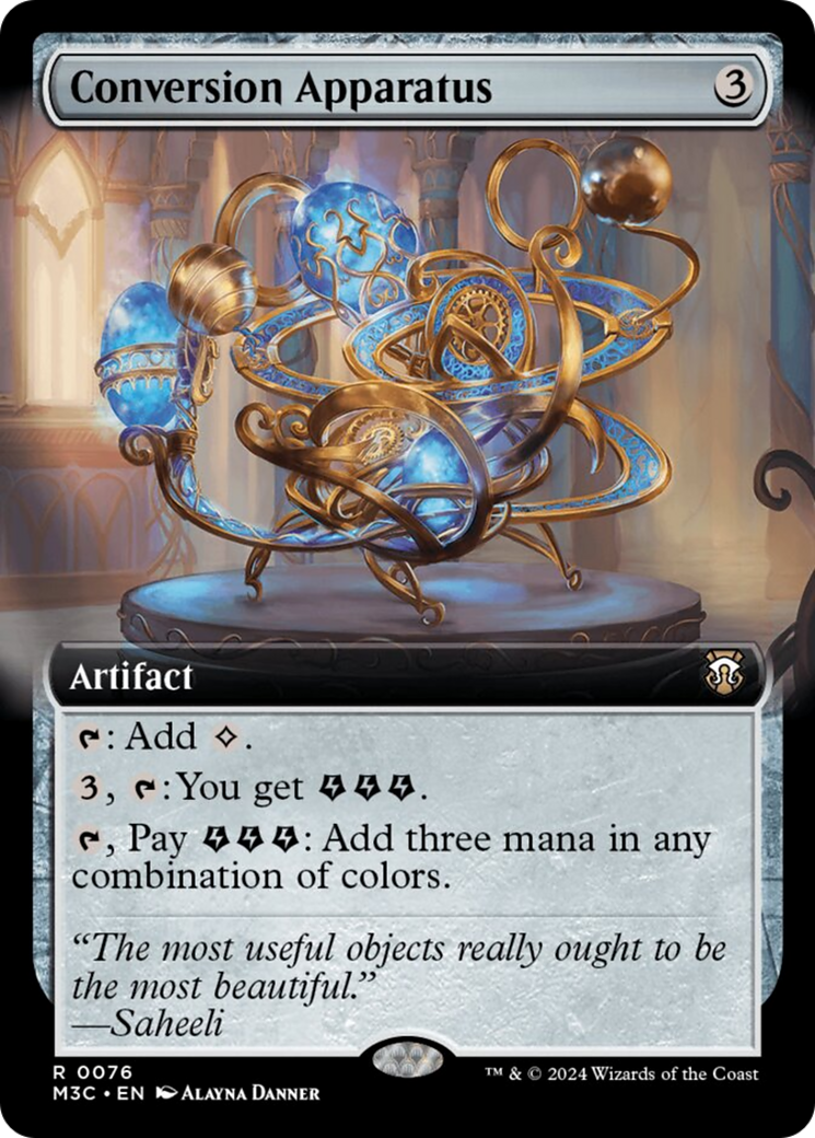 Conversion Apparatus (Extended Art) [Modern Horizons 3 Commander] | Exor Games Bridgewater