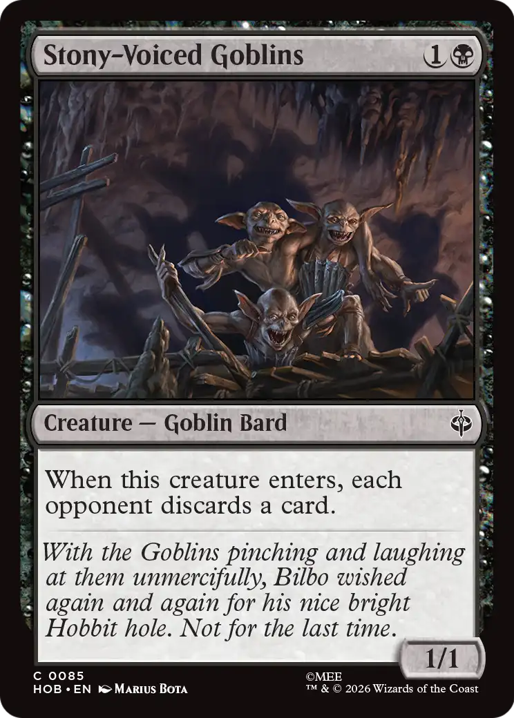 Stony-Voiced Goblins [The Hobbit] | Exor Games Bridgewater