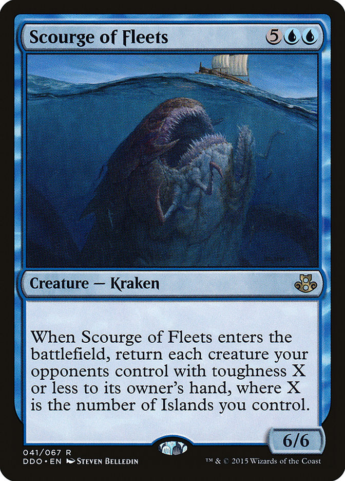 Scourge of Fleets [Duel Decks: Elspeth vs. Kiora] | Exor Games Bridgewater