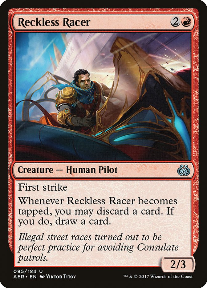 Reckless Racer [Aether Revolt] | Exor Games Bridgewater