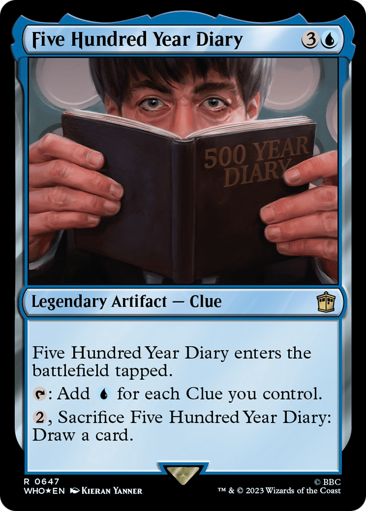 Five Hundred Year Diary (Surge Foil) [Doctor Who] | Exor Games Bridgewater