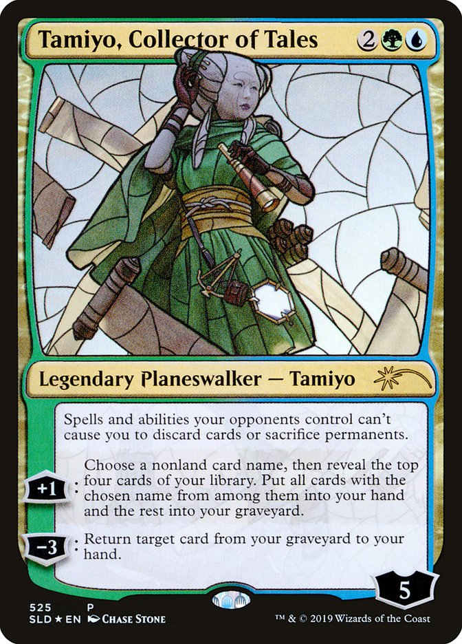 Tamiyo, Collector of Tales (Stained Glass) [Secret Lair Drop Promos] | Exor Games Bridgewater